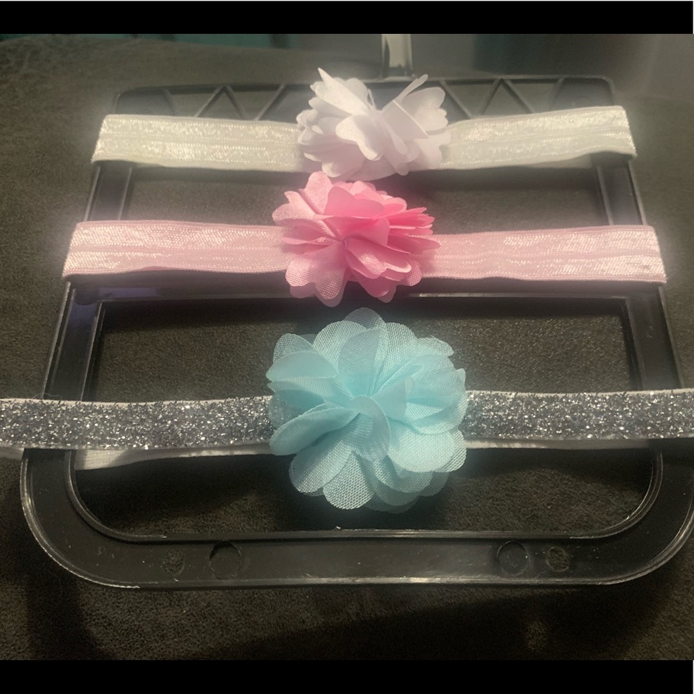 8 little girls headbands